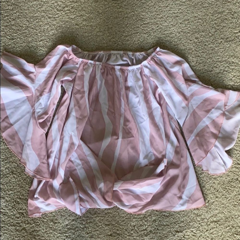 Off the shoulder shirt